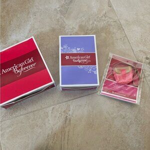 American girl doll purse, poodle outfit and cowgirl outfit